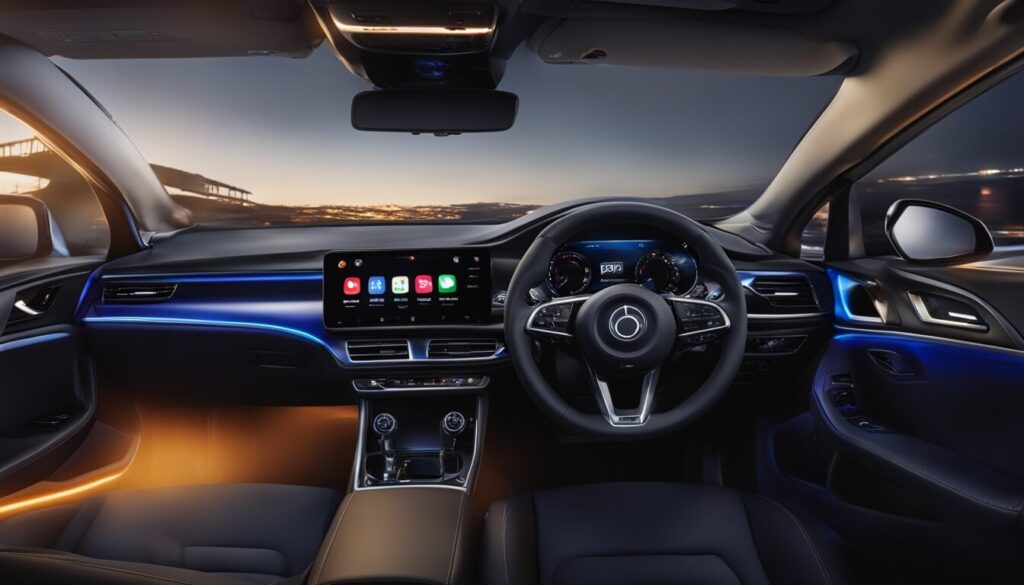 radio de voiture carplay